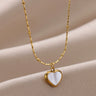 Dailychicha Gold Heart Necklace — Stays Gold, Looks Expensive