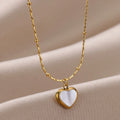Dailychicha Gold Heart Necklace — Stays Gold, Looks Expensive