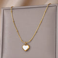 Dailychicha Gold Heart Necklace — Stays Gold, Looks Expensive