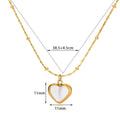 Dailychicha Gold Heart Necklace — Stays Gold, Looks Expensive